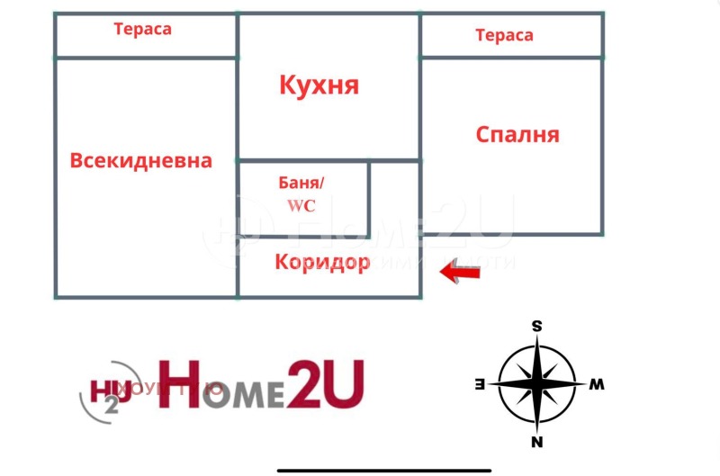 Продава 2-СТАЕН, гр. София, Люлин 7, снимка 4 - Aпартаменти - 49234809