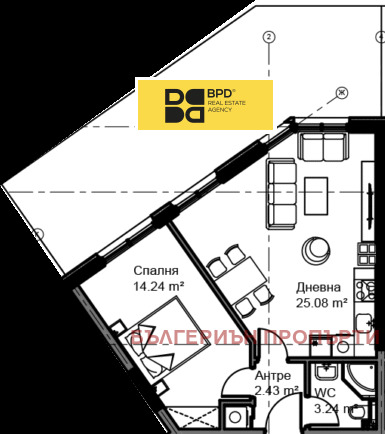 Продава 2-СТАЕН, гр. Варна, Аспарухово, снимка 5 - Апартаменти - 54280481