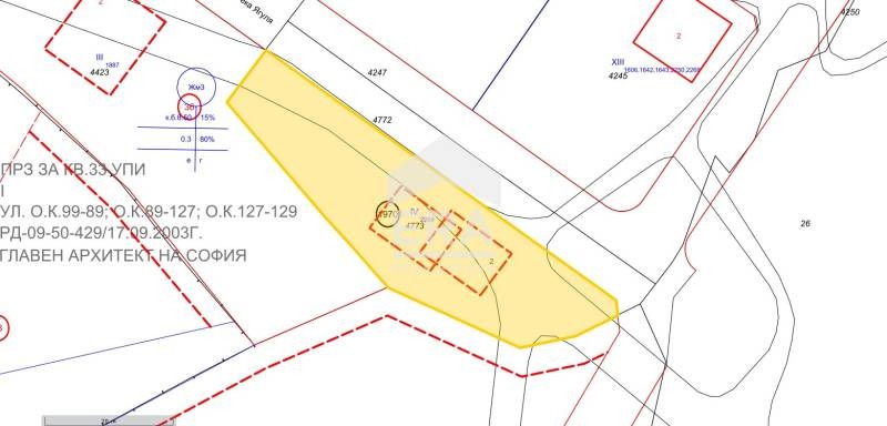 Продава  Парцел град София , Бояна , 994 кв.м | 42554895 - изображение [3]