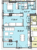Продава 3-СТАЕН, гр. София, Дружба 2, снимка 2