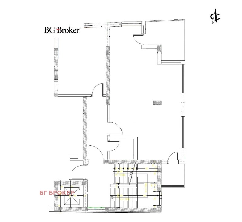 Продава  2-стаен град София , Лозенец , 80 кв.м | 46773116