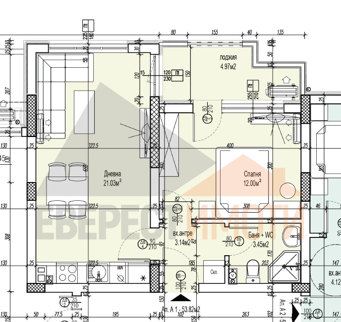 Продава 2-СТАЕН, гр. Пловдив, Южен, снимка 2 - Апартаменти - 55377209
