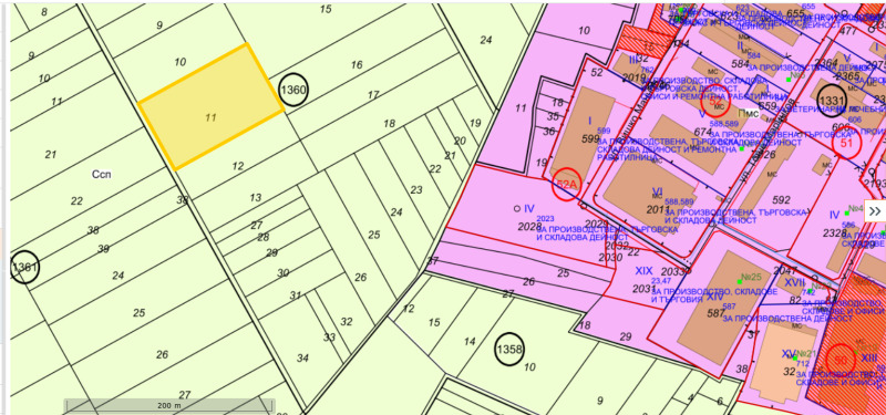 Продава ПАРЦЕЛ в град София, Требич - 9000 кв.м / 125 000 € » 244 478.75 лв., ДЖИ ПРОПЪРТИ ООД