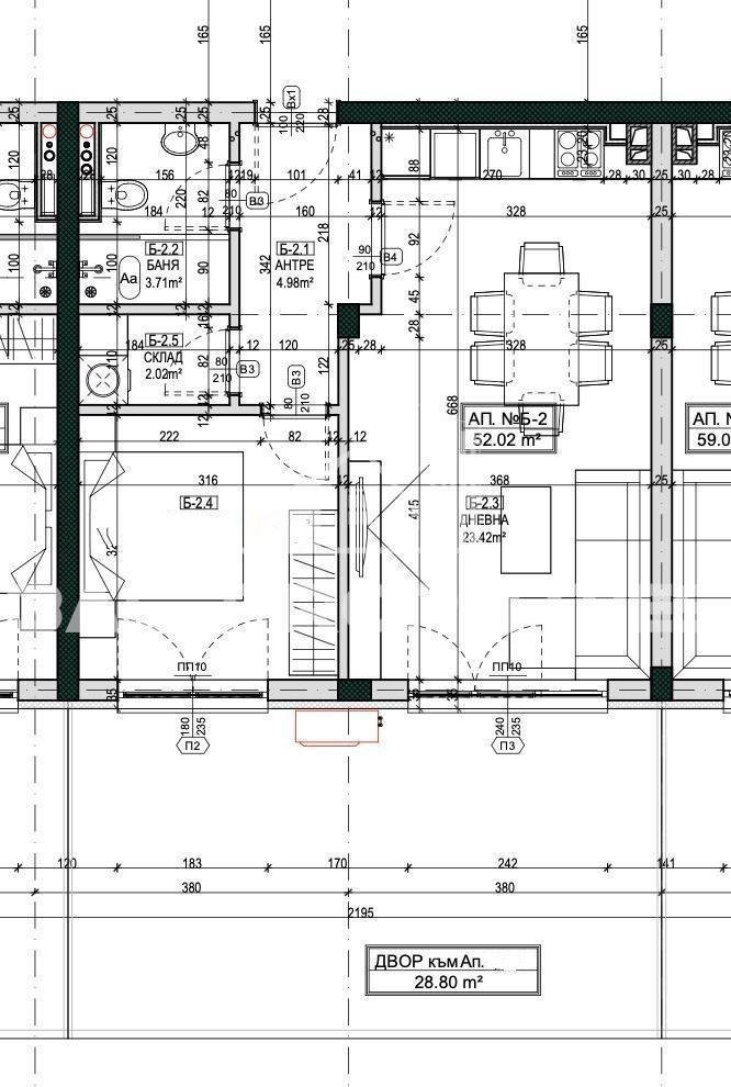 Продава 2-СТАЕН, гр. София, Витоша, снимка 2 - Апартаменти - 52476353