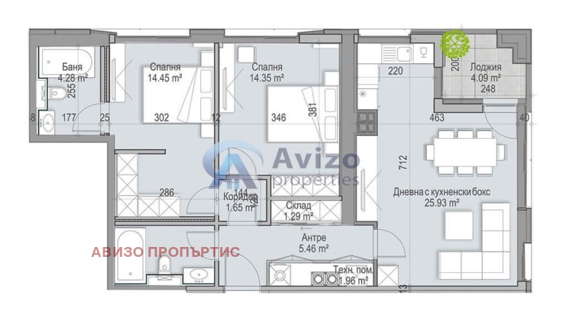 Продава  3-стаен град София , Кръстова вада , 113 кв.м | 79841226 - изображение [5]