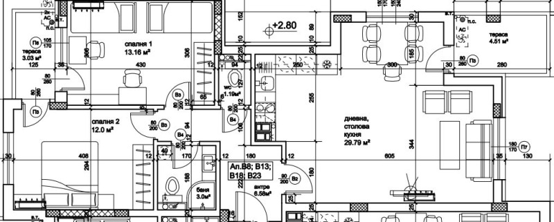 Na prodej  2 ložnice Plovdiv , Kjučuk Pariž , 109 m2 | 78659526 - obraz [2]