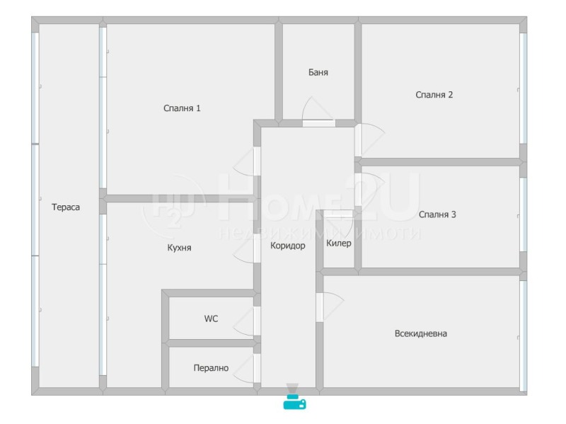 Продава 3-СТАЕН, гр. Варна, Чаталджа, снимка 16 - Апартаменти - 52538528