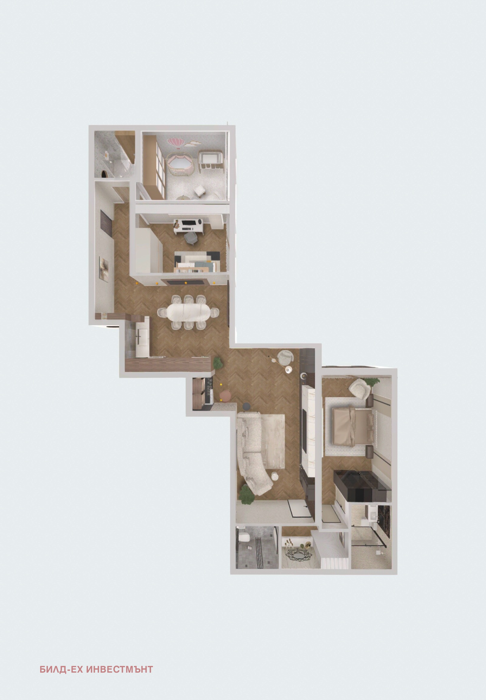 Продава 4-СТАЕН, гр. София, Манастирски ливади, снимка 16 - Апартаменти - 53958884