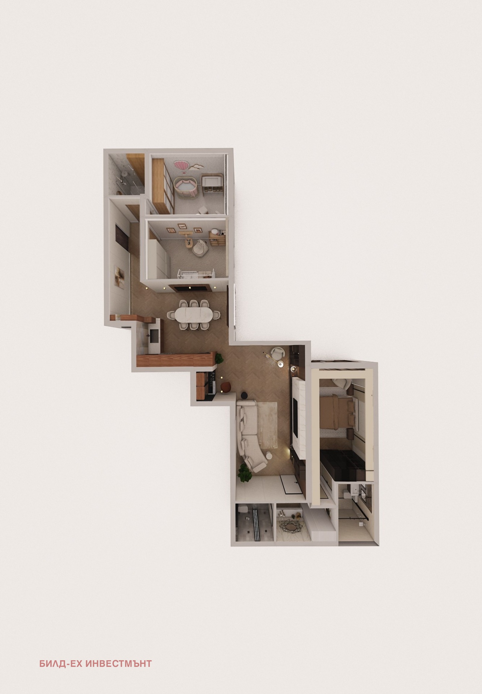 Продава 4-СТАЕН, гр. София, Манастирски ливади, снимка 14 - Апартаменти - 53958884