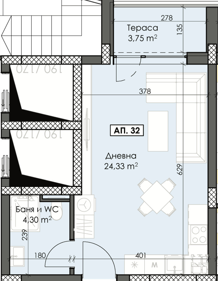 Продава 1-СТАЕН | Imot.bg — изображение 2