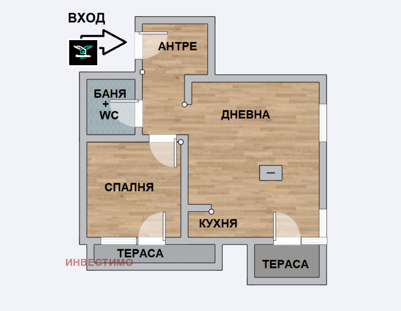 For Sale  1 bedroom Sofia , m-t Gardova glava , 68 sq.m | 59039443 - image [2]