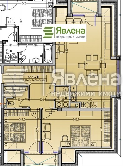 Προς πώληση  2 υπνοδωμάτια Σοφηια , Δραγαλεβτση , 150 τ.μ | 49714263 - εικόνα [12]