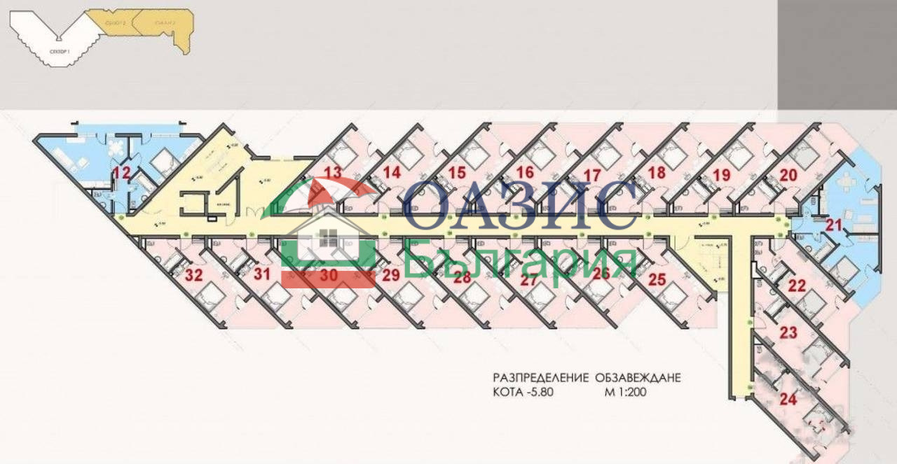 Продава 3-СТАЕН, гр. Свети Влас, област Бургас, снимка 17 - Апартаменти - 34596702
