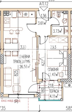 2-стаен град Пловдив, Остромила