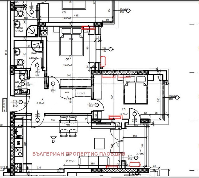 Продава 3-СТАЕН, гр. Пловдив, Христо Смирненски, снимка 2 - Aпартаменти - 46562692