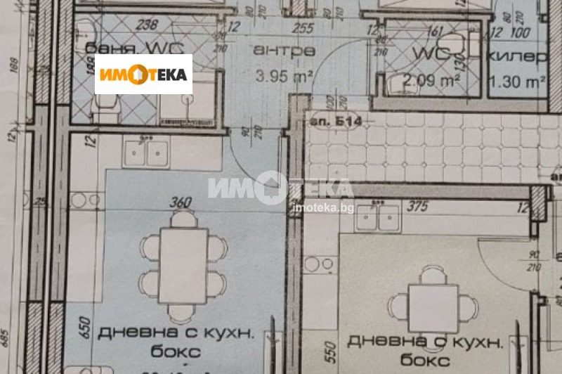 Продава 3-СТАЕН, гр. Варна, Изгрев, снимка 3 - Aпартаменти - 47187436