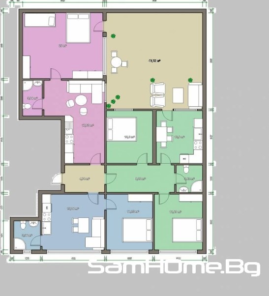 À vendre  3+ chambres Varna , Tsentar , 200 m² | 71218824 - image [16]