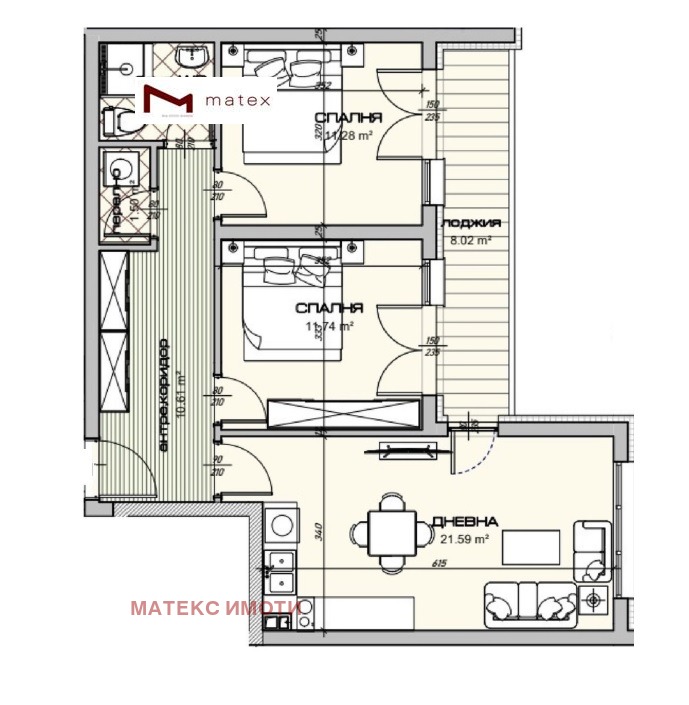 Продава  3-стаен град Варна , Владислав Варненчик 1 , 103 кв.м | 96107195 - изображение [2]