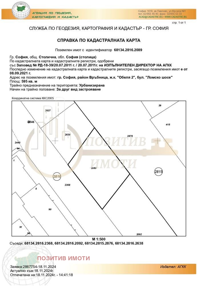 Zu verkaufen  Handlung Sofia , Obelja 2 , 1629 qm | 71938102 - Bild [5]