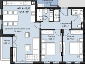 2 chambres Hristo Smirnenski, Plovdiv 1