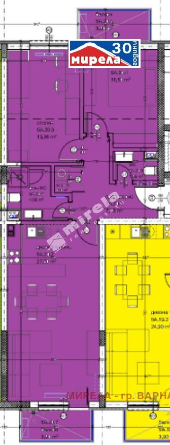 Продава  3-стаен град Варна , Кайсиева градина , 102 кв.м | 52991646