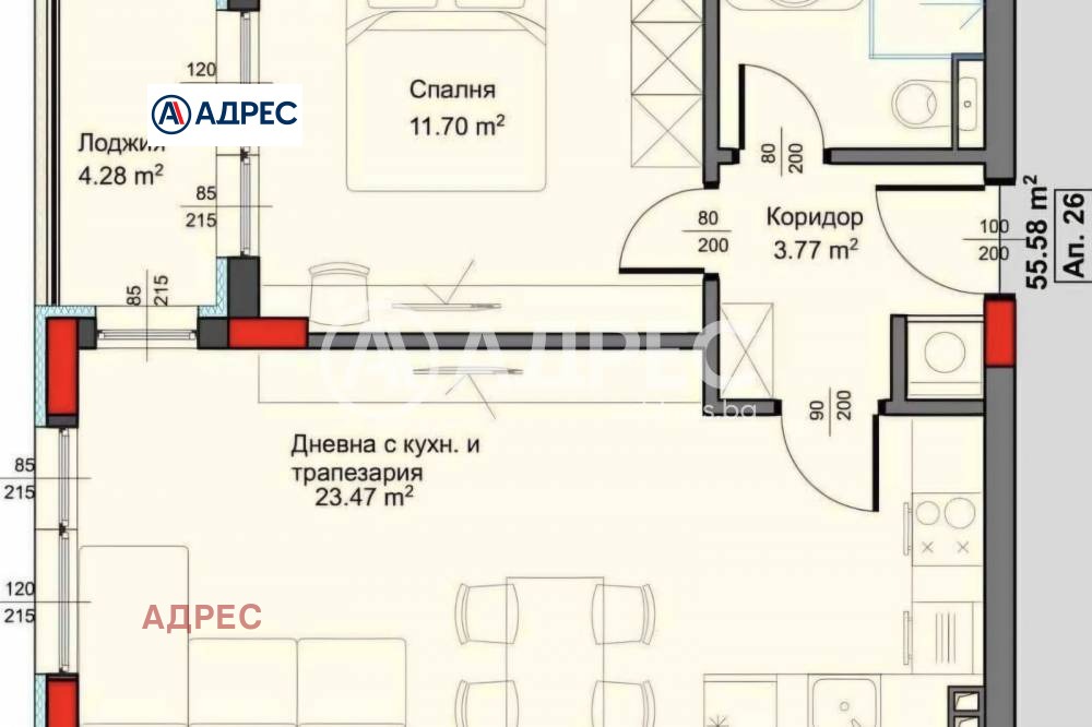 Продава 2-СТАЕН, гр. Варна, Аспарухово, снимка 6 - Апартаменти - 54531209