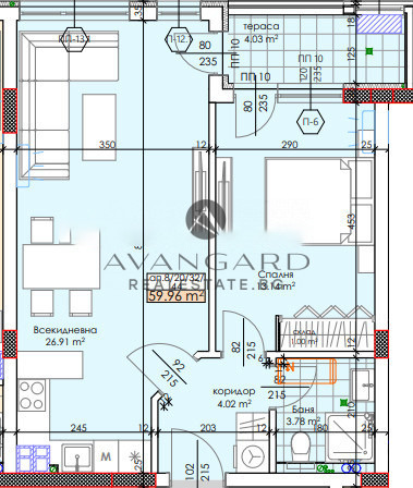 Продава 2-СТАЕН, гр. Пловдив, Тракия, снимка 8 - Апартаменти - 54205648