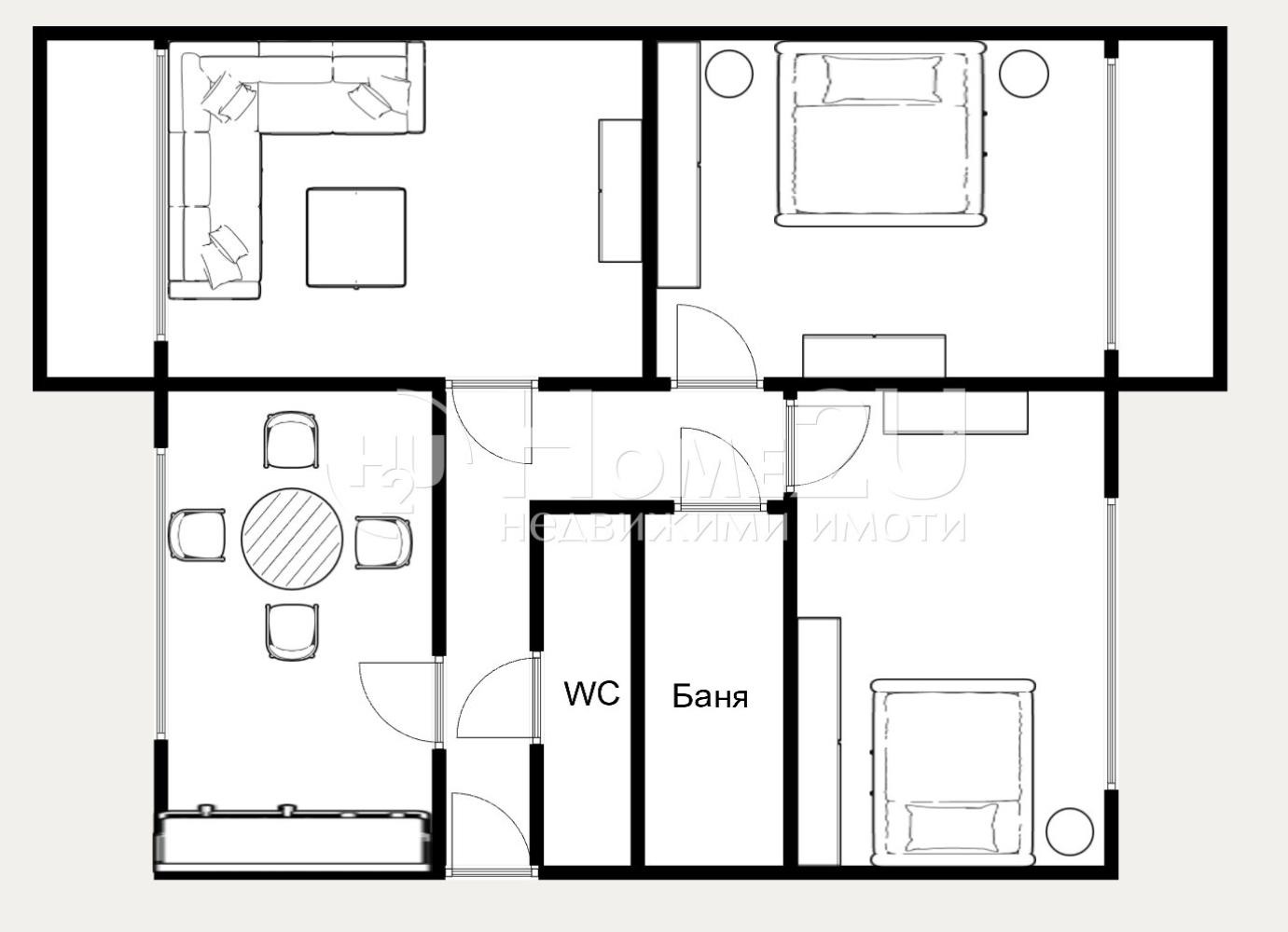 Продава 3-СТАЕН, гр. Пловдив, Южен, снимка 10 - Апартаменти - 54037905
