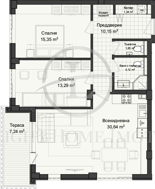 Продава 3-СТАЕН | Imot.bg — изображение 3