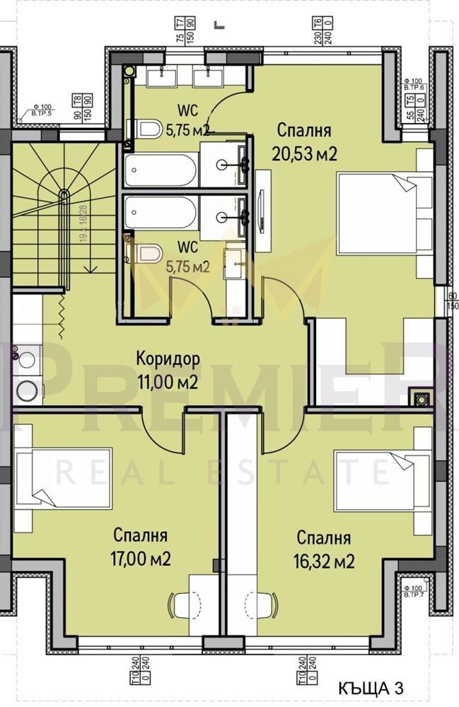 Продава КЪЩА, гр. София, с. Панчарево, снимка 13 - Къщи - 50483796