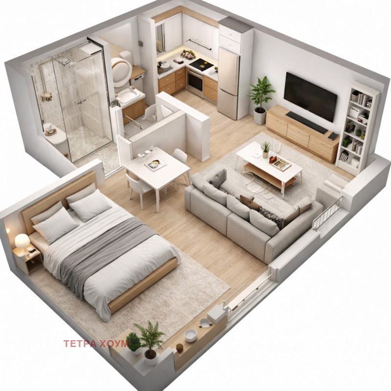Продава 2-СТАЕН в град София, Кръстова вада - 70 кв.м / 203 000 € » 397 033.49 лв., ТЕТРА ХОУМ