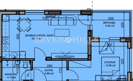 Продава  2-стаен град Пловдив , Христо Смирненски , 78 кв.м | 20643786 - изображение [7]