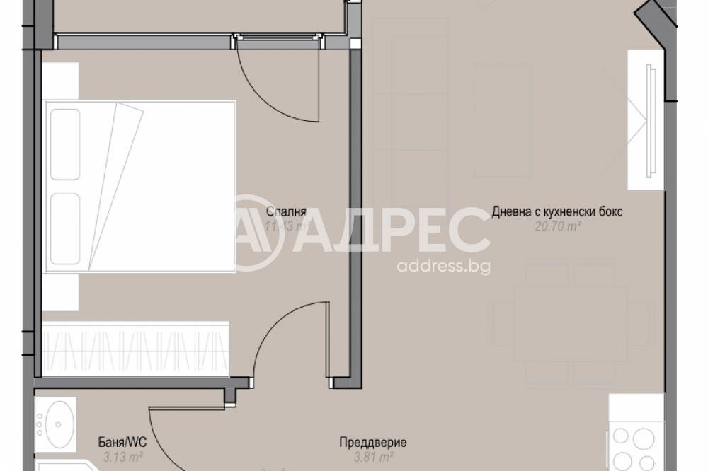 Продава 2-СТАЕН, гр. София, Оборище, снимка 6 - Апартаменти - 55923150