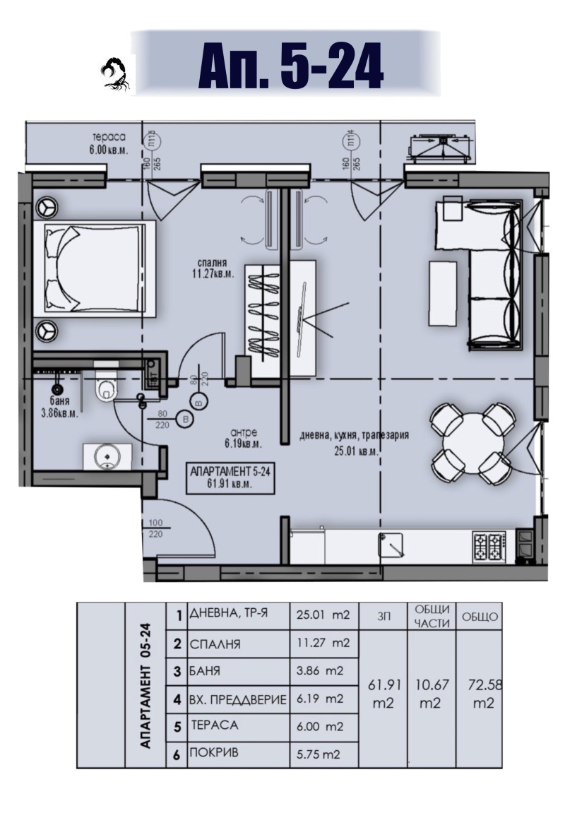 Продава  2-стаен област Пазарджик , гр. Велинград , 73 кв.м | 57395463 - изображение [2]