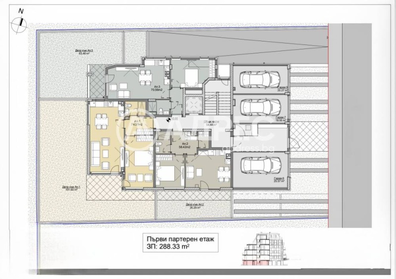 Te koop  Garage Sofia , Levski , 18 m² | 66828198 - afbeelding [6]