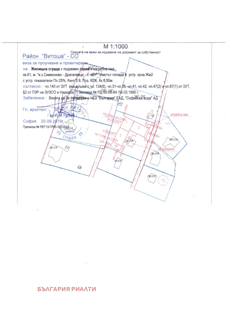 Продава ПАРЦЕЛ, гр. София, Драгалевци, снимка 5 - Парцели - 47507068