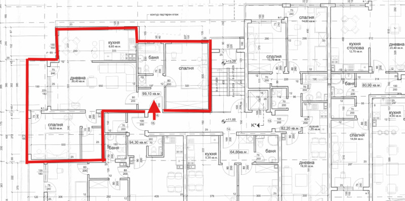 Продава 3-СТАЕН, гр. София, Манастирски ливади, снимка 5 - Апартаменти - 52628491