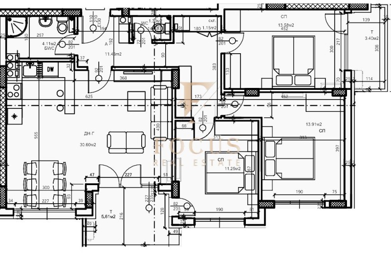 Te koop  3 slaapkamers Plovdiv , Christo Smirnenski , 138 m² | 84431275 - afbeelding [3]