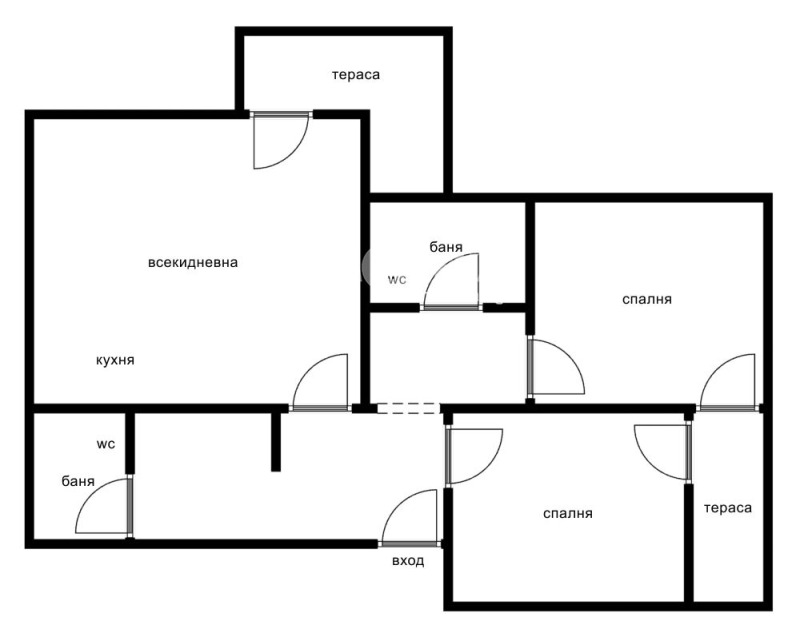 Продава 3-СТАЕН, гр. София, Драгалевци, снимка 4 - Aпартаменти - 47305691