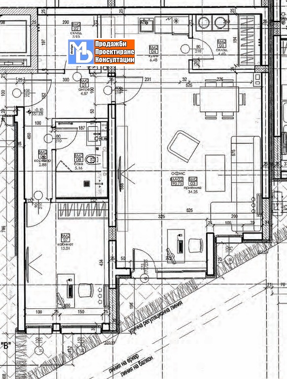À vendre  1 chambre Sofia , Droujba 2 , 102 m² | 60900626 - image [2]
