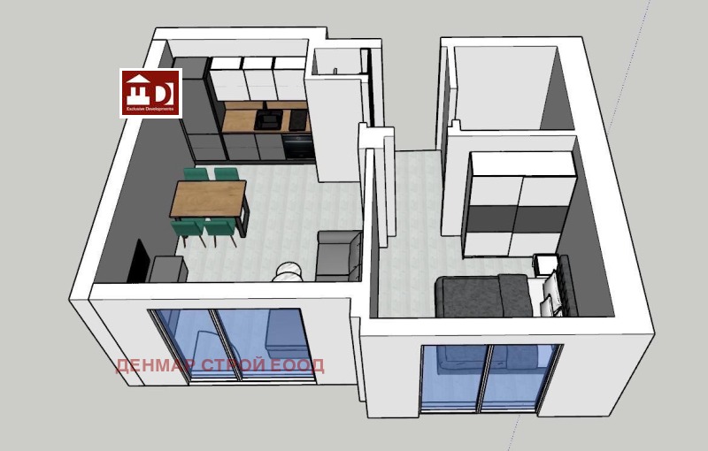 À venda  1 quarto Sofia , Studentski grad , 53 m² | 25743682 - imagem [12]
