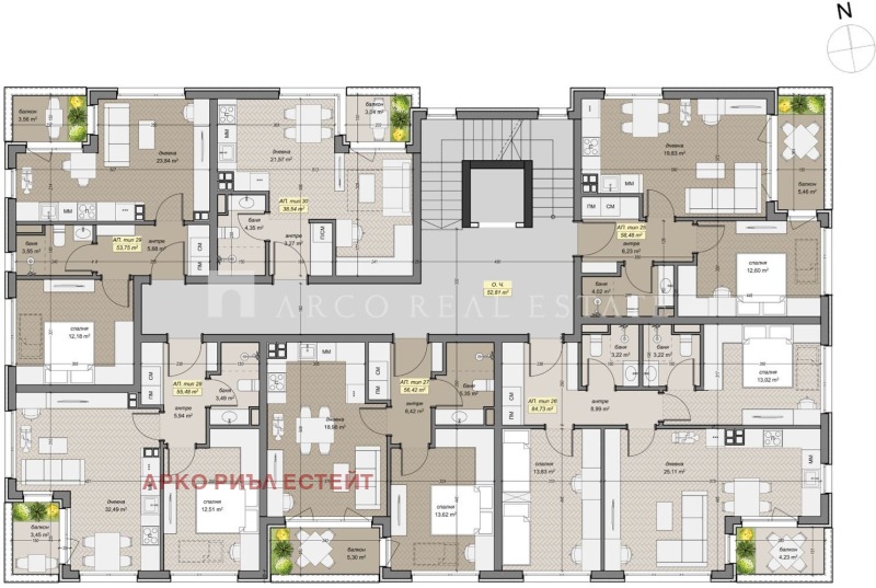 Продава 2-СТАЕН, гр. София, Левски Г, снимка 2 - Апартаменти - 53486424