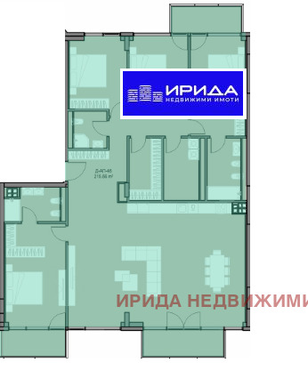 Продава МНОГОСТАЕН, гр. София, Кръстова вада, снимка 1 - Aпартаменти - 49406494