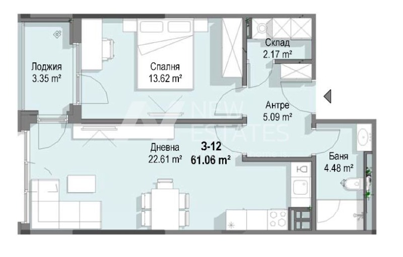 À vendre  1 chambre Sofia , Krastova vada , 72 m² | 18188291 - image [5]