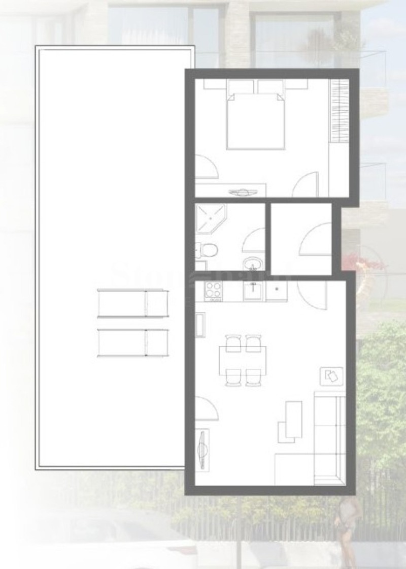 Продава 2-СТАЕН, гр. Бяла, област Варна, снимка 5 - Апартаменти - 52215133
