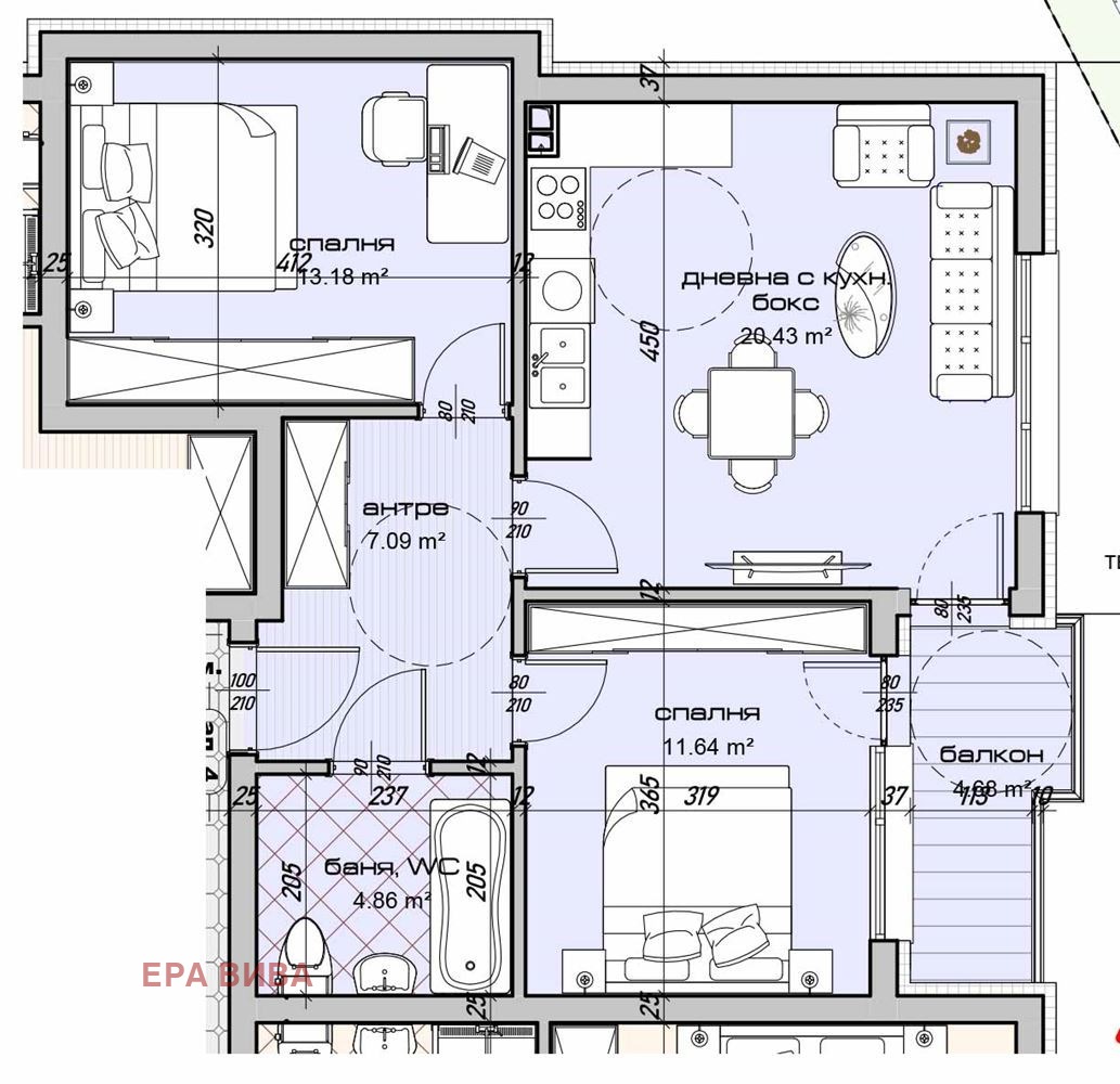 Продава 3-СТАЕН, гр. Варна, Изгрев, снимка 2 - Апартаменти - 54269565