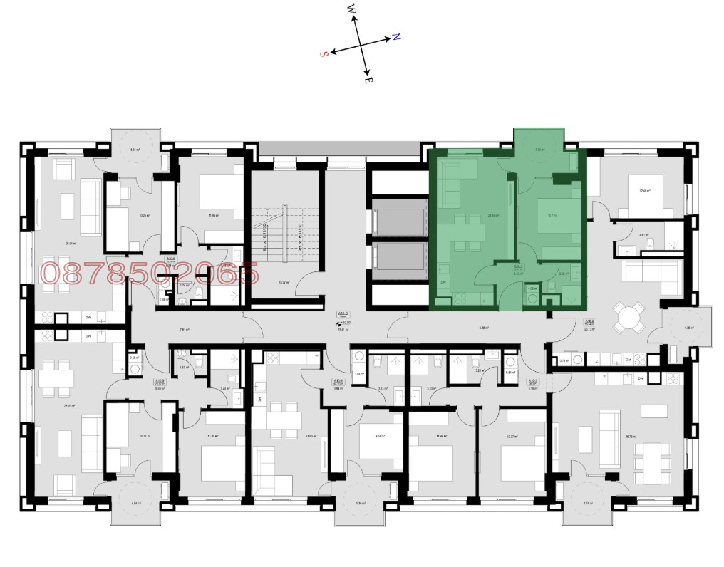 Продава 2-СТАЕН, гр. Бургас, Славейков, снимка 2 - Апартаменти - 56049817