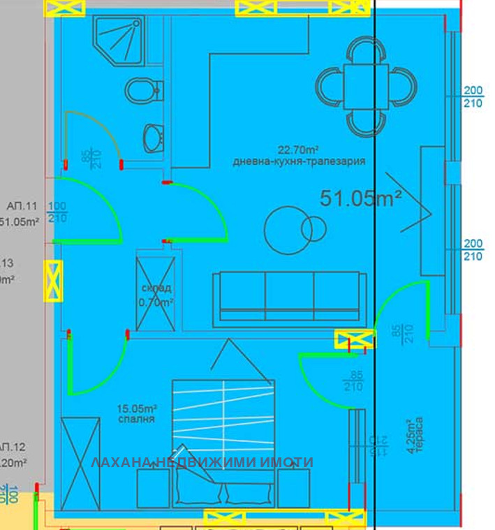 Продава 2-СТАЕН, гр. Бургас, област Бургас, снимка 8 - Aпартаменти - 49556428