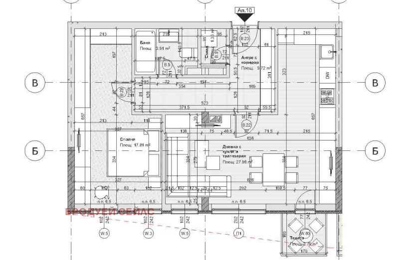 In vendita  1 camera da letto Sofia , Moderno predgradie , 82 mq | 70463908 - Immagine [2]