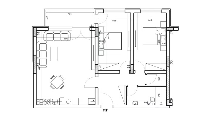 For Sale  2 bedroom Plovdiv , Ostromila , 104 sq.m | 98949056